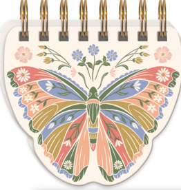 Butterfly Spiral Notepad