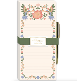Hummingbirds Magnetic List Pad & Pen
