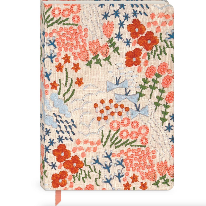 Wildflower Meadow Fabric Journal