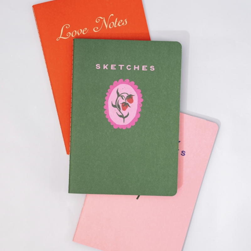 Love Notes Rough Draft Notebook Set