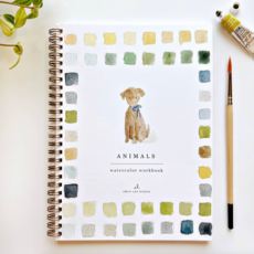Animals Watercolor Workbook