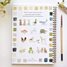 Animals Watercolor Workbook