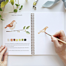 Animals Watercolor Workbook