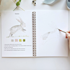 Animals Watercolor Workbook