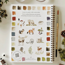 Woodland Watercolor Workbook