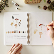 Woodland Watercolor Workbook