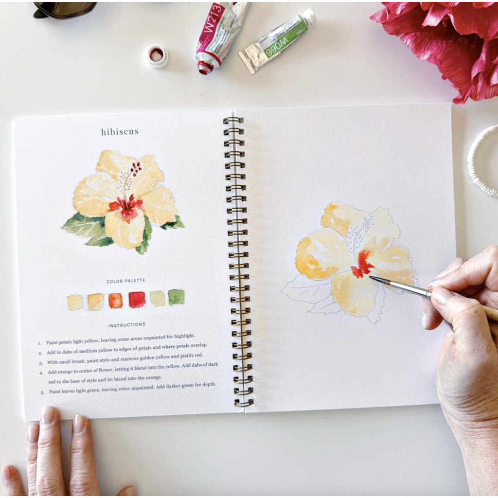 Tropical Watercolor Workbook