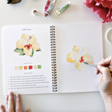 Tropical Watercolor Workbook