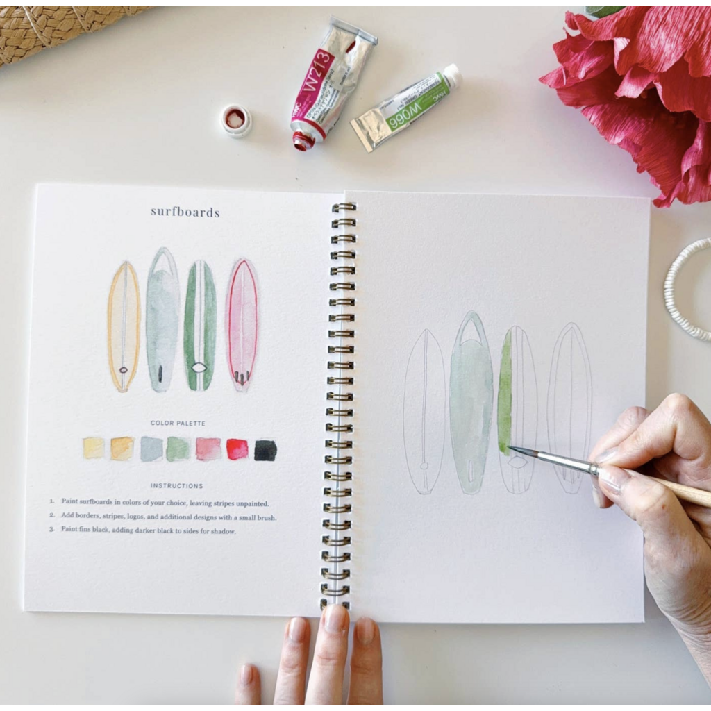 Tropical Watercolor Workbook