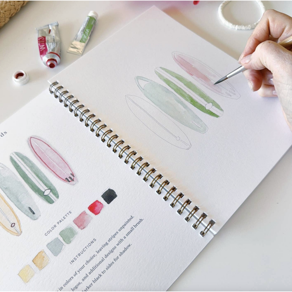 Tropical Watercolor Workbook