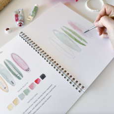 Tropical Watercolor Workbook