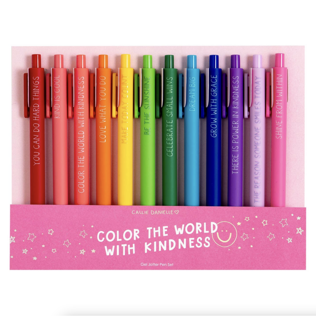 Color The World With Kindness Pen Set