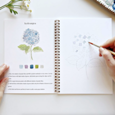 Flowers Watercolor Workbook