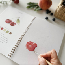 Fruit Watercolor Workbook