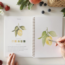 Fruit Watercolor Workbook