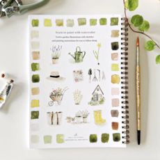 Garden Watercolor Workbook