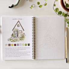 Garden Watercolor Workbook