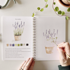 Garden Watercolor Workbook