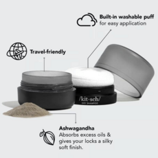 Volumizing Rice Protein Dry Shampoo Dark Hair