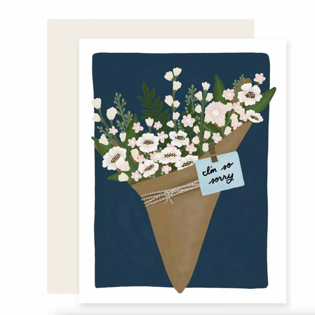 So Sorry Bouquet Card