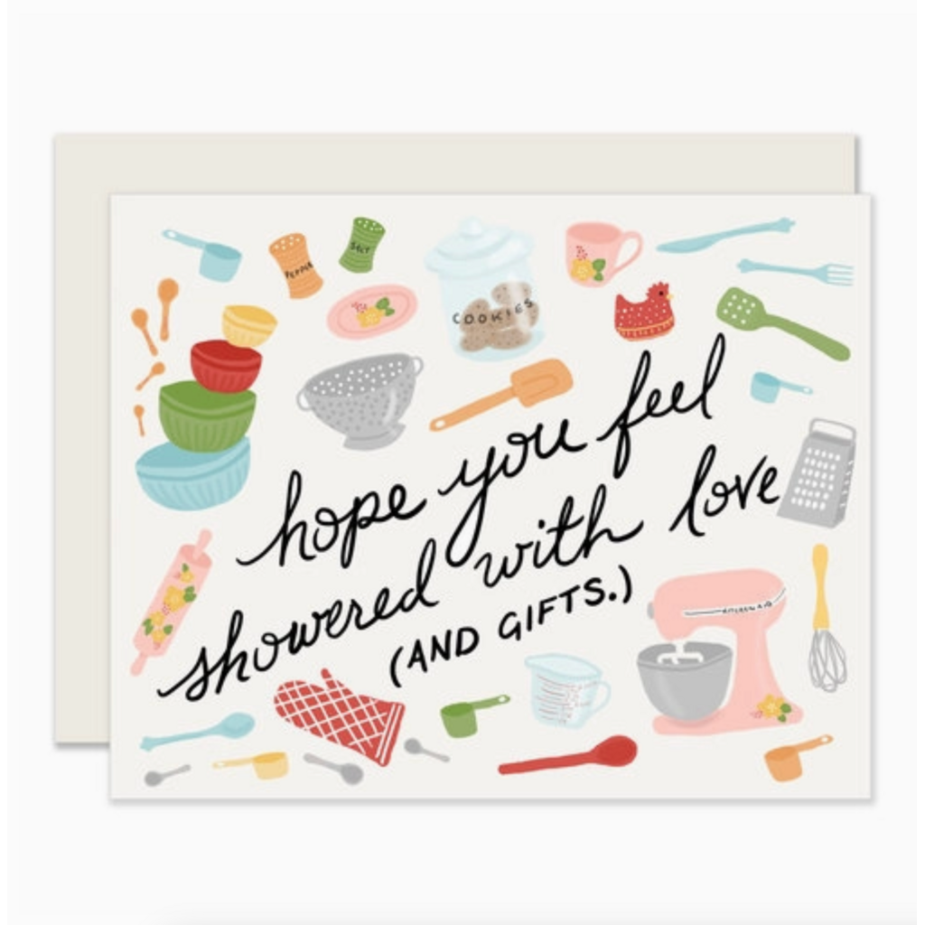 Showered with Gifts Card