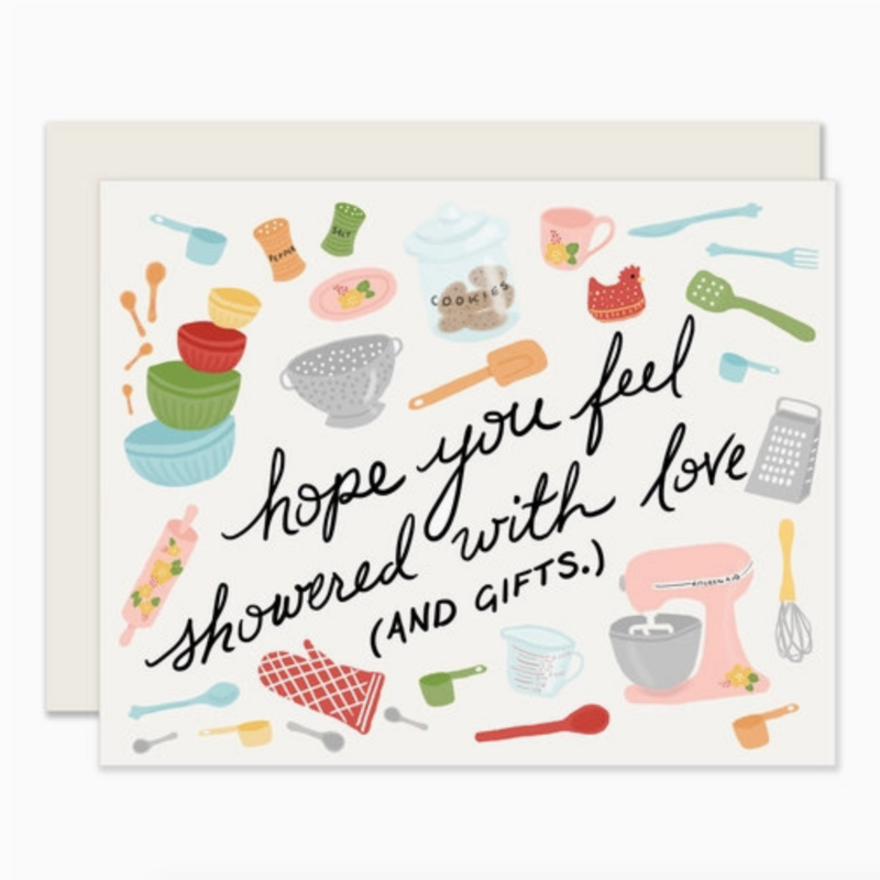 Showered with Gifts Card
