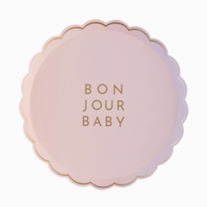 Bonjour Baby Petal Pink Small Plates