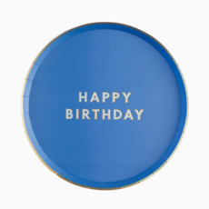 Palisades Blue Signature Happy Birthday Small Plates