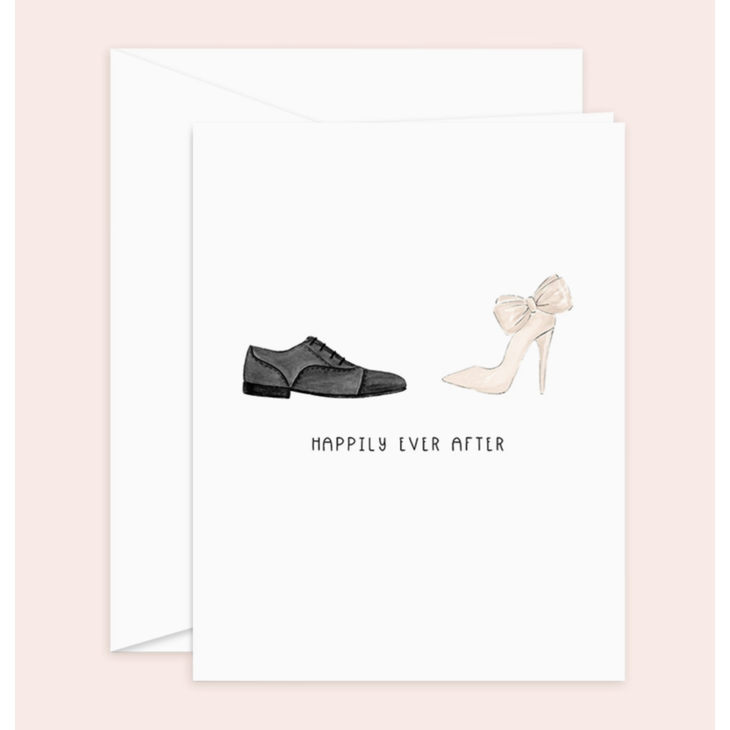 Happily Ever After Mr + Mrs Card
