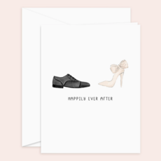 Happily Ever After Mr + Mrs Card