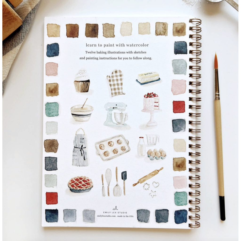 Baking Watercolor Workbook