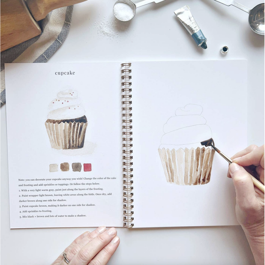 Baking Watercolor Workbook