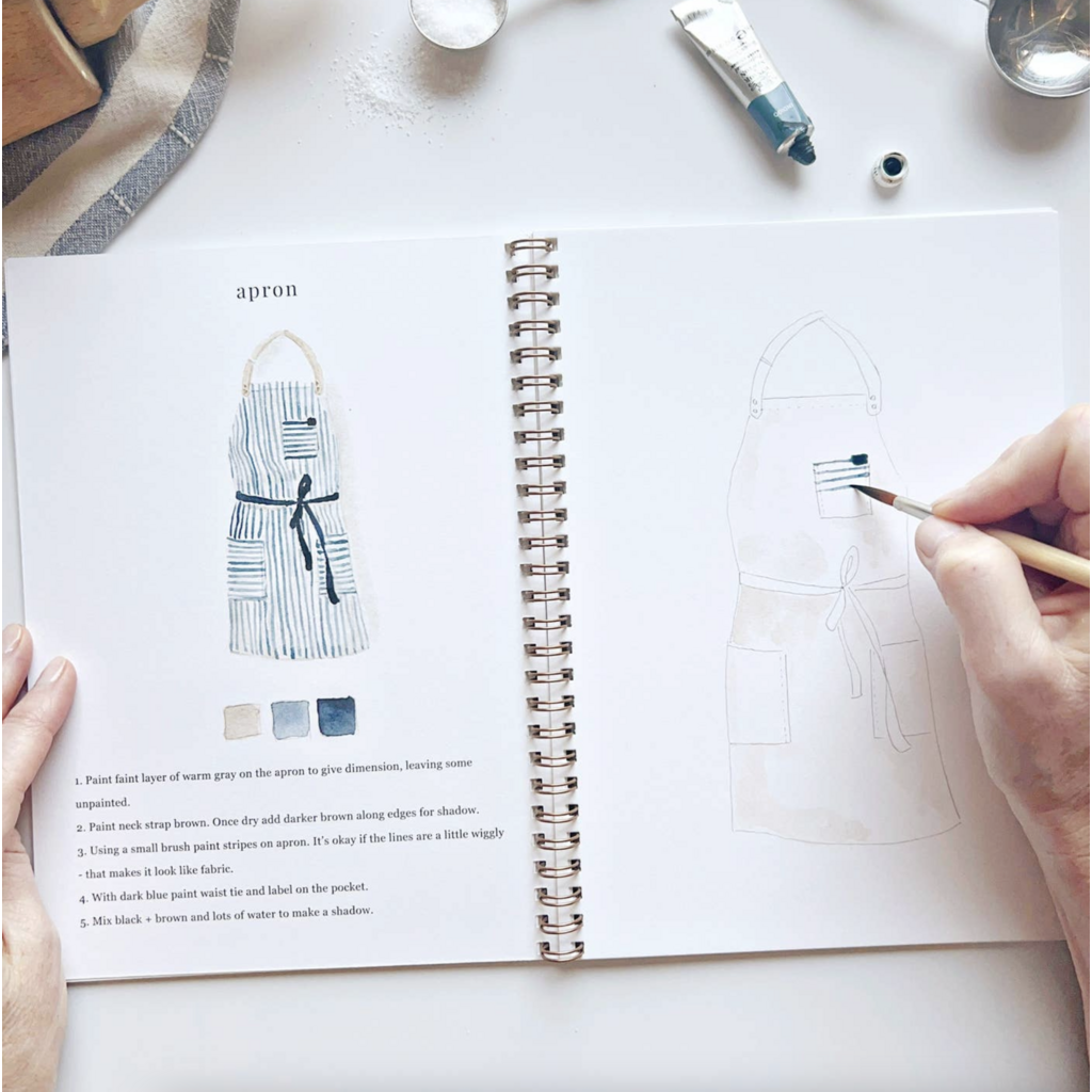 Baking Watercolor Workbook