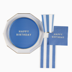 Palisades Blue Signature Happy Birthday Small Plates