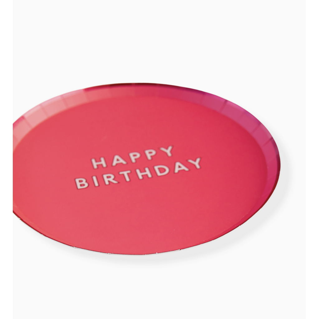 Haute Pink Signature Happy Birthday Small Plates