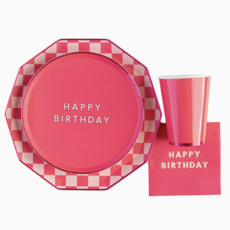 Haute Pink Signature Happy Birthday Small Plates
