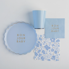 Bonjour Baby Sky Blue Small Plates