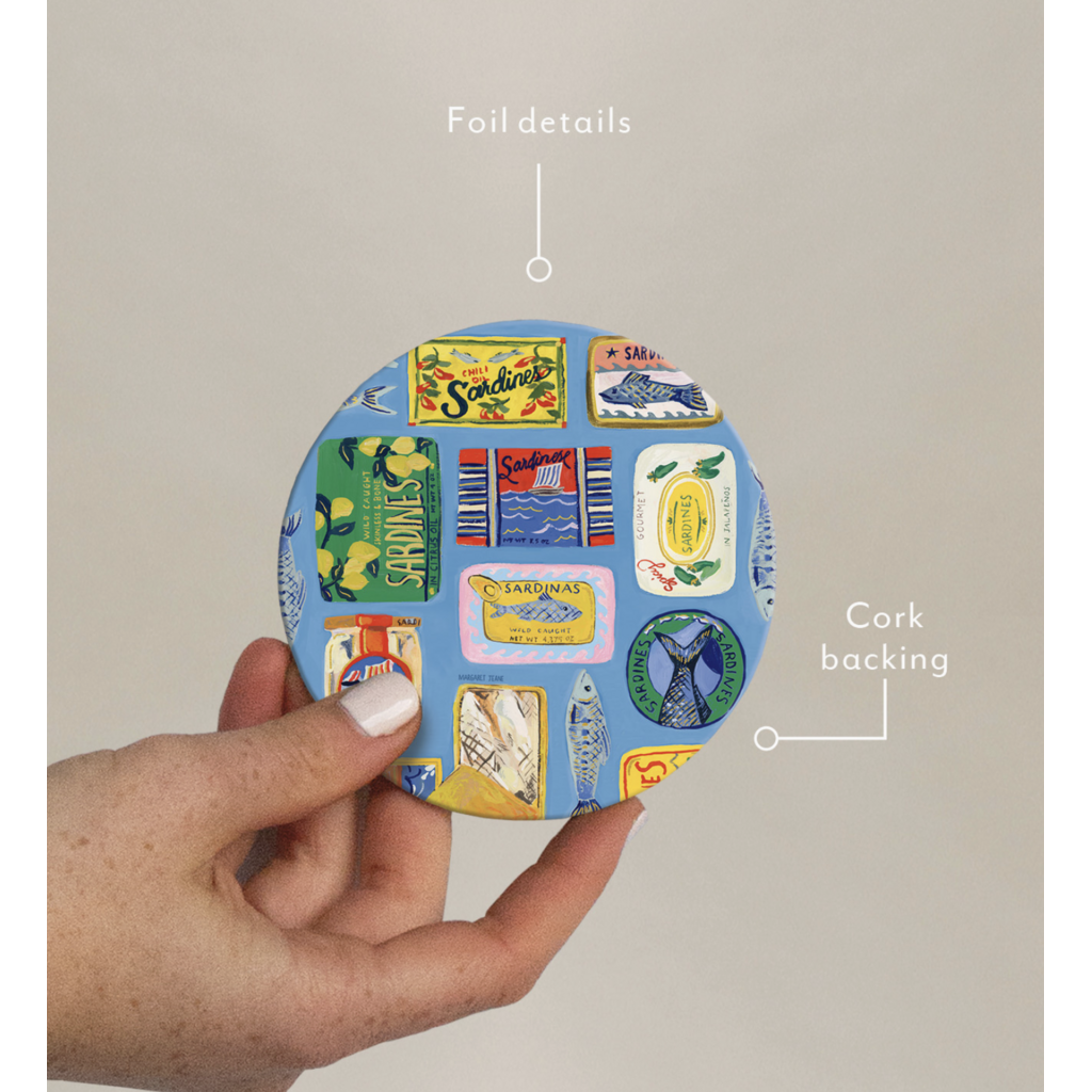 Sardine Tins Coaster