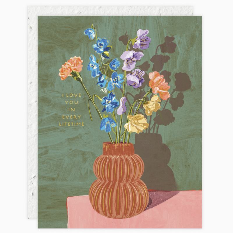 Sweet Days Vase Card