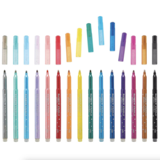 Rainbow Sparkle Glitter Markers