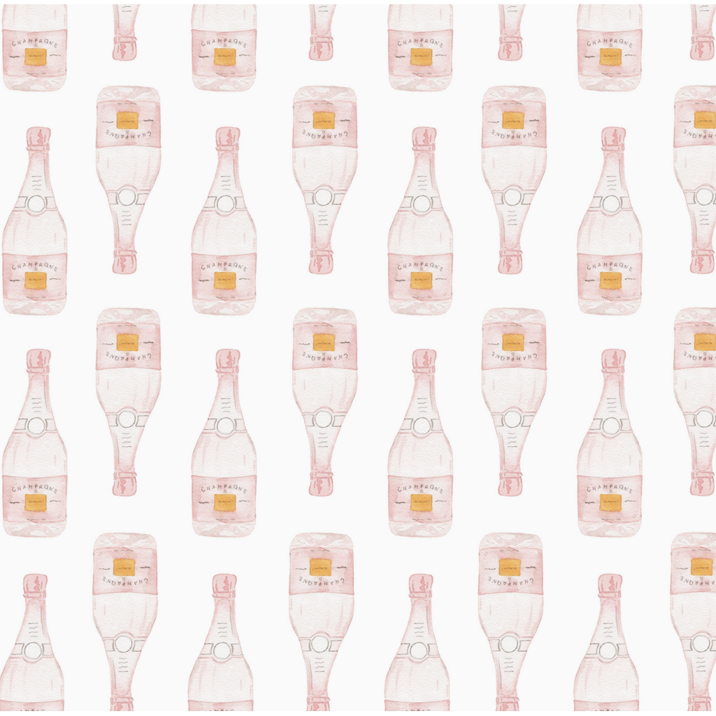 Rosé Gift Wrap - 5 Sheets/Roll