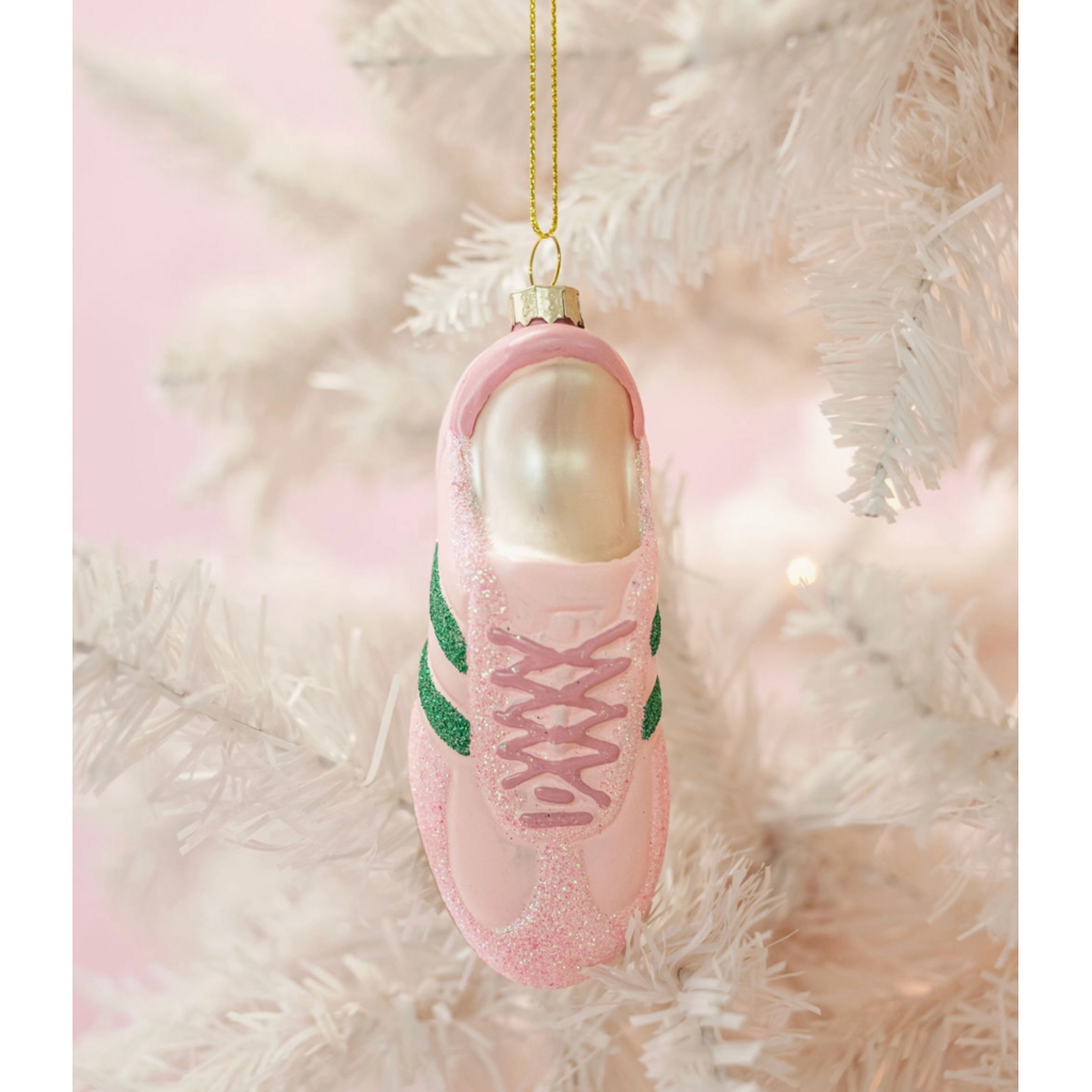 Pink Kicks Sneaker Ornament