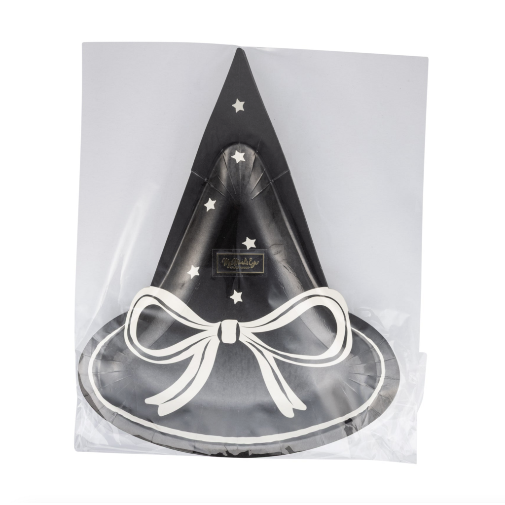 Witch Hat Shaped Paper Plate