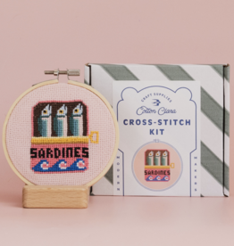 Sardines Cross Stitch Kit