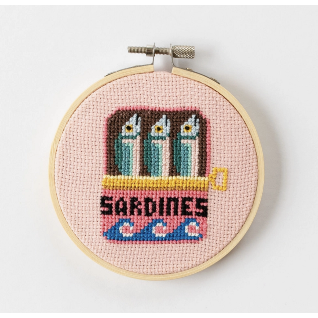 Sardines Cross Stitch Kit