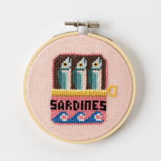 Sardines Cross Stitch Kit