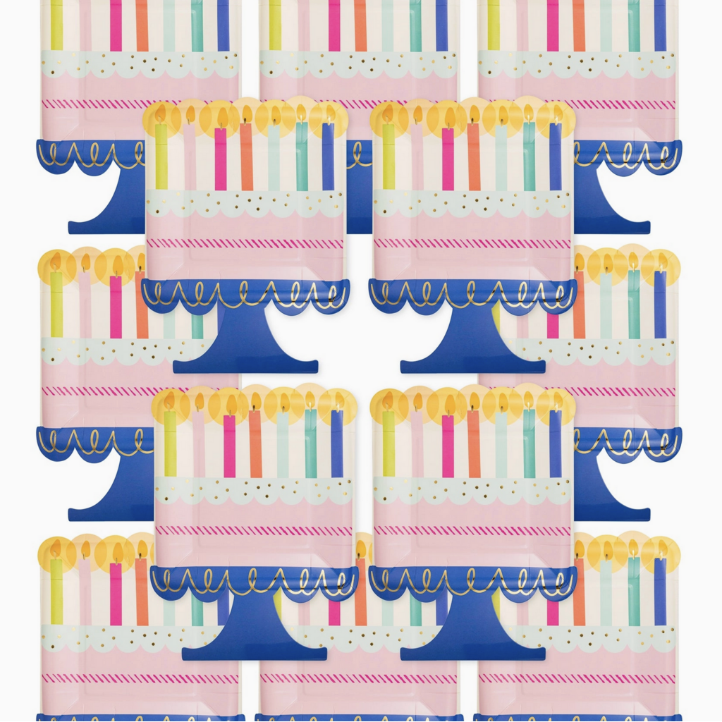 Cake Shaped Paper Plate