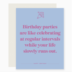 Celebrate At Intervals Birthday Card
