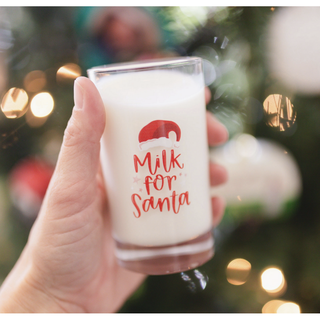 Milk For Santa Mini Juice Glass