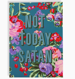 Not Today Satan Notepad